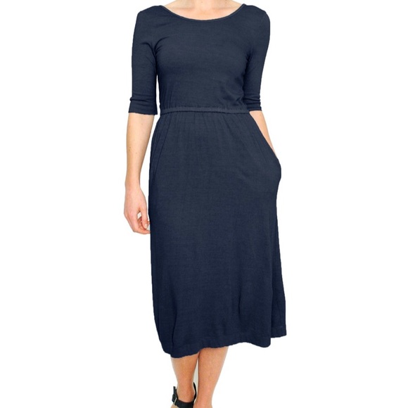 Dresses & Skirts - Curator scoop-back midi dress